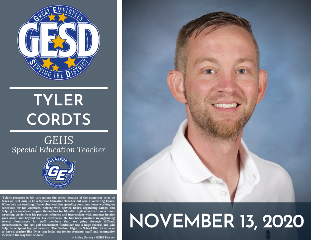GESD Recognition (November 13, 2020)