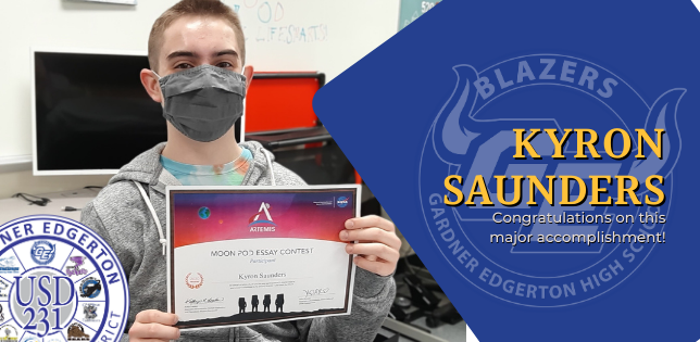 GEHS Student Recognized by NASA