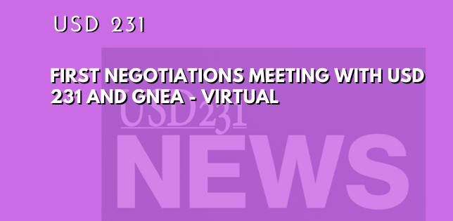 First Negotiations Meeting Live Stream