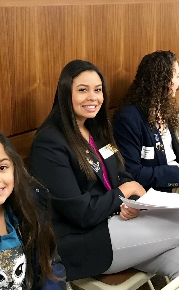 GEHS Senior and DECA President Presents to Kansas State Board of Education