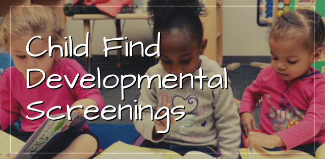 Child Find Developmental Screenings