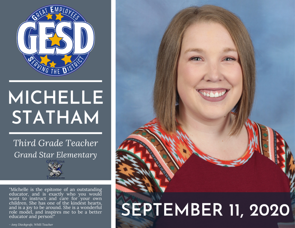 GESD RECOGNITION - SEPTEMBER 11, 2020