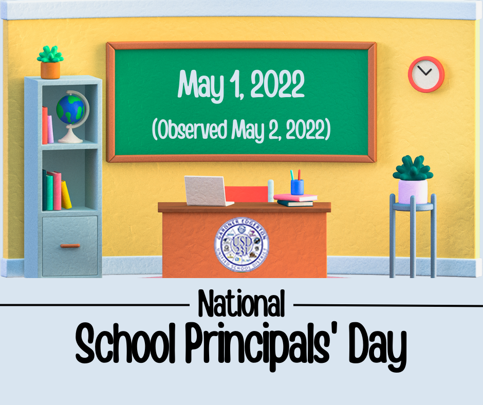 National School Principals' Day (May 2022) Trail Ridge Middle School