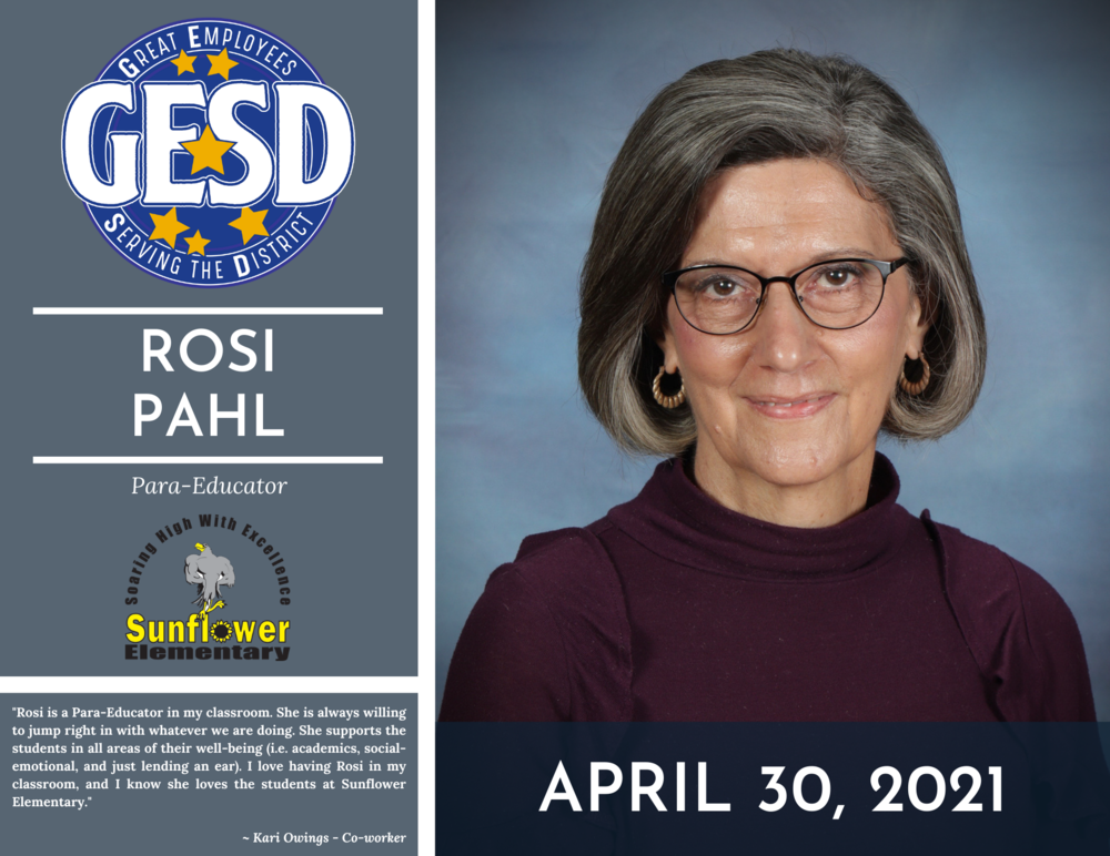 GESD Recognition (April 30, 2021)
