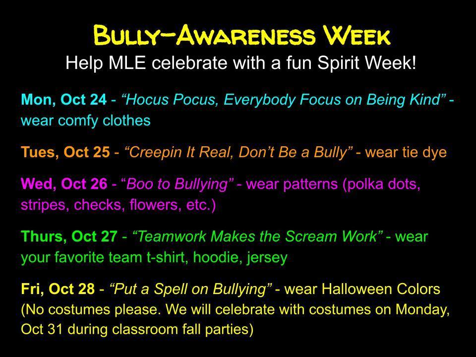 Bully-Awareness Week