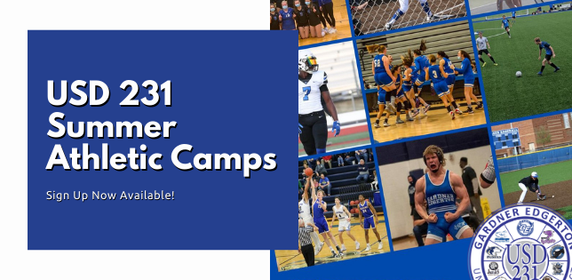 Summer Athletic Camps Sign Up Now Available