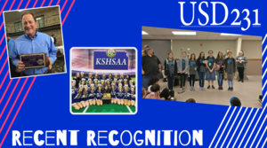 USD 231 Recent Staff and Student Recognition