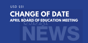 Change of Date - BOE April Meeting