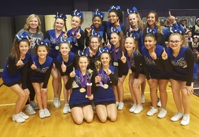 WMS Cheer Squad Receives High Awards