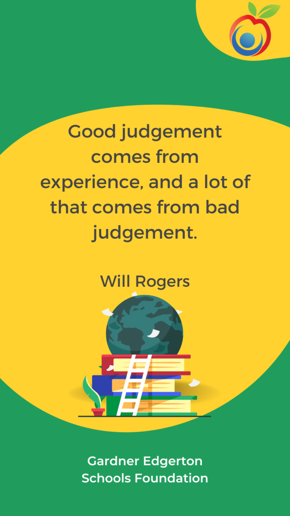 Good Judgement Quote