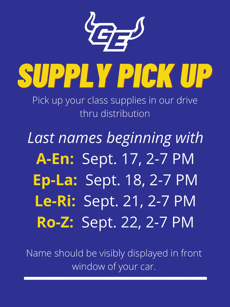 Supply Pickup